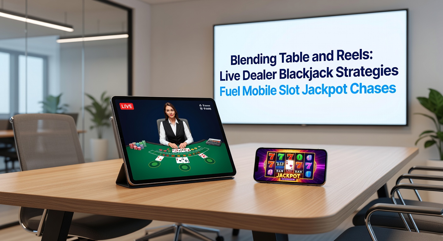 Excited player on mobile celebrating a massive slot jackpot win after applying blackjack strategy