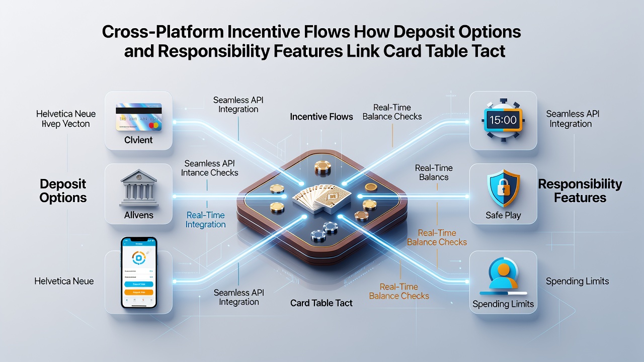 Mobile screen displaying responsibility tools and incentive links between blackjack and progressive slots