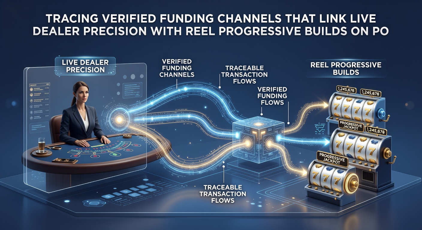 Mobile interface displaying linked live dealer and progressive slot funding options